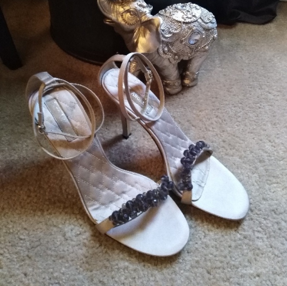 Enzo Angiolini Ankle wrap heels